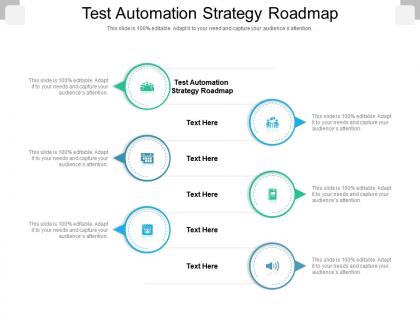 Test automation strategy roadmap ppt powerpoint presentation slides outfit cpb