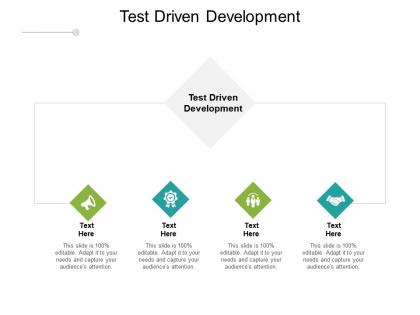 Test driven development ppt powerpoint presentation portfolio format ideas cpb