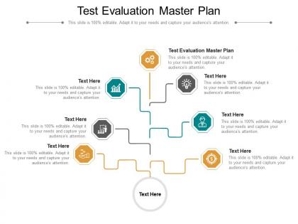Test evaluation master plan ppt powerpoint presentation portfolio professional cpb