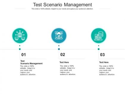 Test scenario management ppt powerpoint presentation inspiration layout ideas cpb