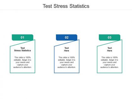 Test stress statistics ppt powerpoint presentation portfolio visual aids cpb