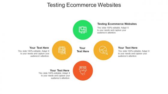 Testing ecommerce websites ppt powerpoint presentation slides cpb