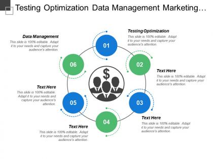 Testing optimization data management marketing automation search marketing