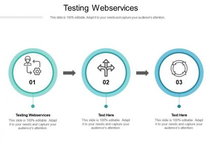 Testing webservices ppt powerpoint presentation infographic template background images cpb