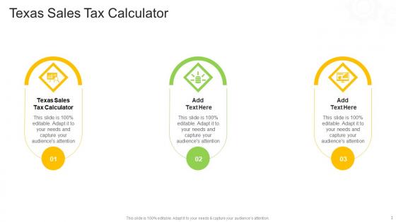 Texas Sales Tax Calculator In Powerpoint And Google Slides Cpb