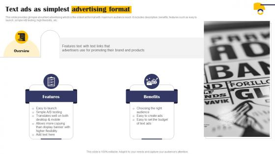 Text Ads As Simplest Advertising Format Implementation Of Effective Mkt Ss V