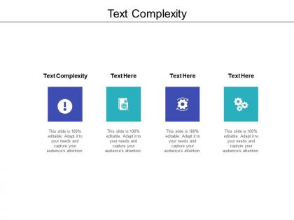 Text complexity ppt powerpoint presentation portfolio guide cpb