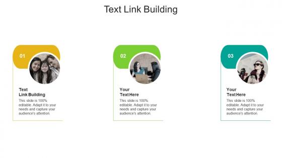 Text link building ppt powerpoint presentation infographics themes cpb