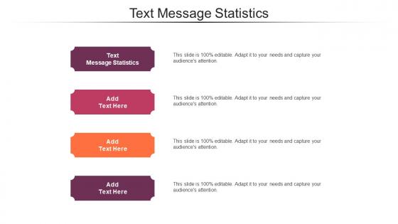 Text Message Statistics Ppt Powerpoint Presentation Inspiration Model Cpb