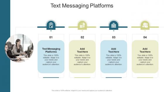 Text Messaging Platforms In Powerpoint And Google Slides Cpb