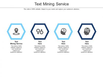 Text mining service ppt powerpoint presentation portfolio slide download cpb