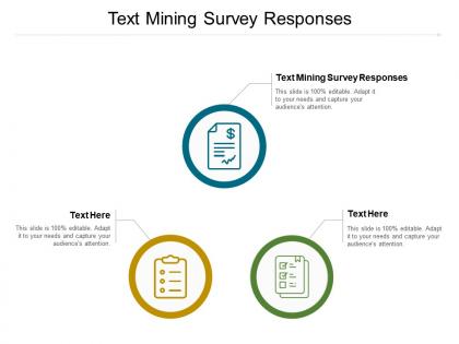 Text mining survey responses ppt powerpoint presentation styles show cpb