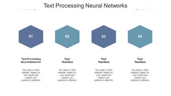 Text processing neural networks ppt powerpoint presentation slides picture cpb
