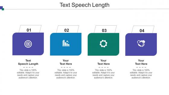 Text Speech Length Ppt Powerpoint Presentation Styles Grid Cpb
