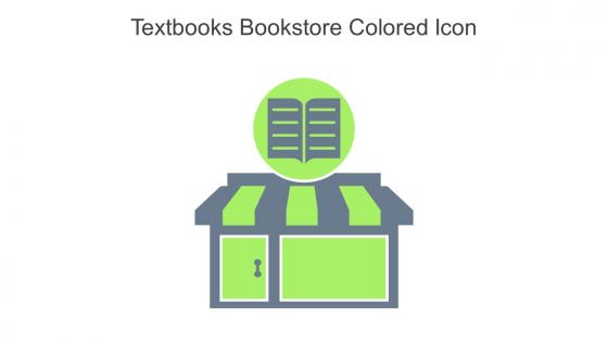 Textbooks Bookstore Colored Icon In Powerpoint Pptx Png And Editable Eps Format