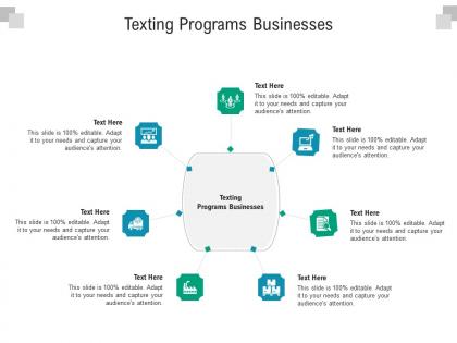 Texting programs businesses ppt powerpoint presentation professional ideas cpb