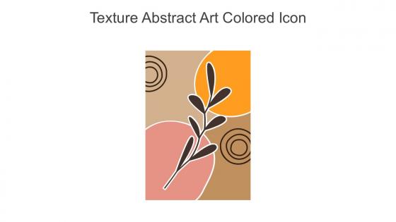 Texture Abstract Art Colored Icon In Powerpoint Pptx Png And Editable Eps Format