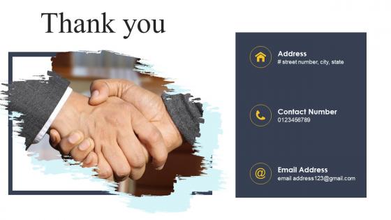 Thank You Complete Guide To Customer Acquisition For Startups Ppt Icon Example Introduction