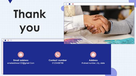 Thank You Developing Successful Customer Training Program Ppt Infographics Elements