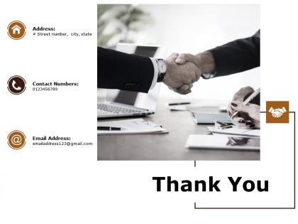 Thank you ppt powerpoint presentation infographics deck