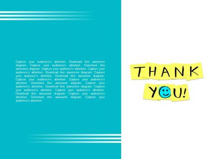 Thank you with smiley back ground powerpoint slides