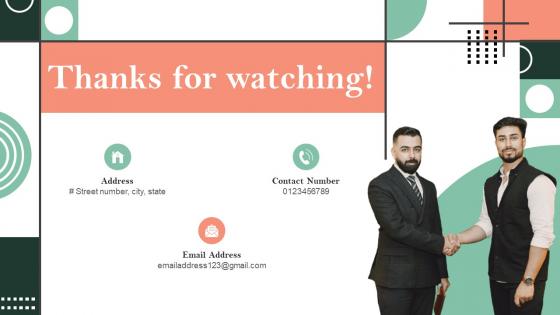 Thanks For Watching Brand Identification And Awareness Plan Ppt Show Format