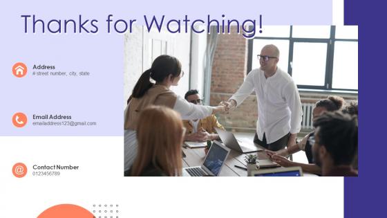 Thanks For Watching Ppt Powerpoint Presentation Slides Show