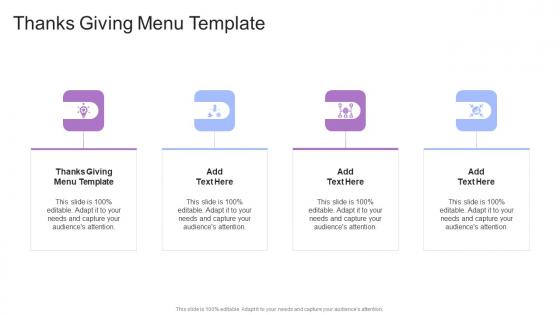 Thanks Giving Menu Template In Powerpoint And Google Slides Cpb