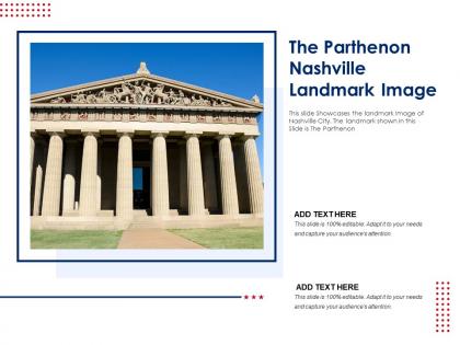 The parthenon nashville landmark image powerpoint template