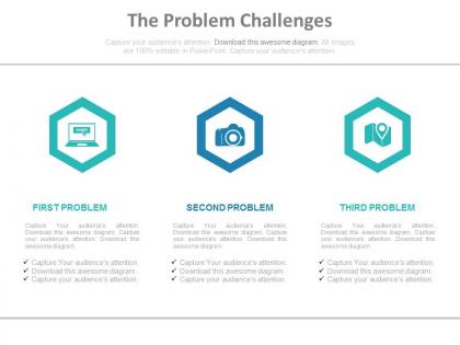 The problem challenges ppt slides