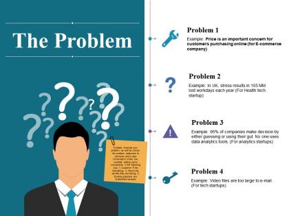 The problem ppt background images