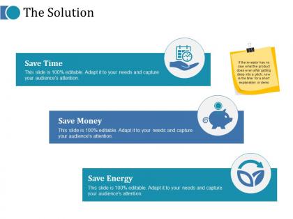 The solution ppt infographic template example 2015