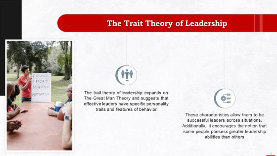 The Trait Theory Of Leadership Training Ppt