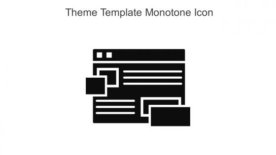 Theme Template Monotone Icon In Powerpoint Pptx Png And Editable Eps Format