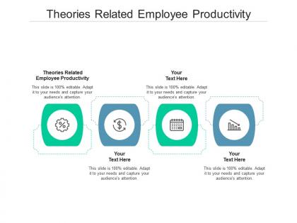 Theories related employee productivity ppt powerpoint presentation layouts picture cpb