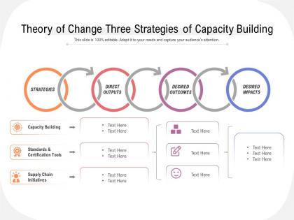Theory of change three strategies of capacity building