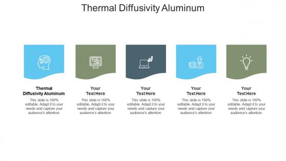 Thermal diffusivity aluminum ppt powerpoint presentation outline skills cpb
