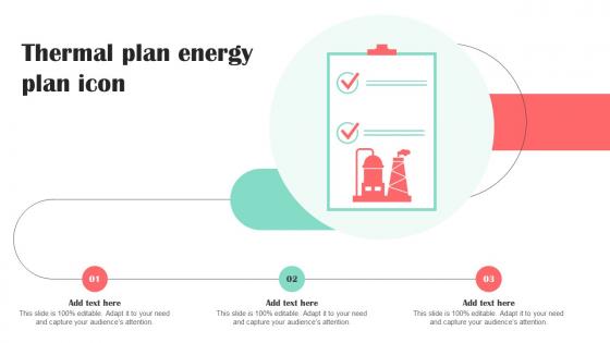 Thermal Plan Energy Plan Icon