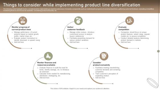 Things To Consider While Implementing Product Line Diversification