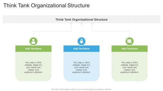 Think Tank Organizational Structure In Powerpoint And Google Slides Cpb