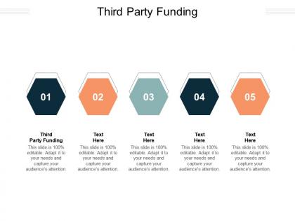 Third party funding ppt powerpoint presentation background cpb