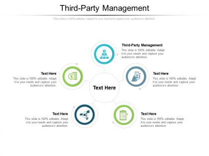 Third party management ppt powerpoint presentation gallery infographics cpb