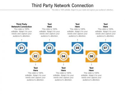 Third party network connection ppt powerpoint presentation file clipart cpb