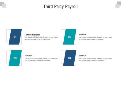 Third party payroll ppt powerpoint presentation slides outline cpb