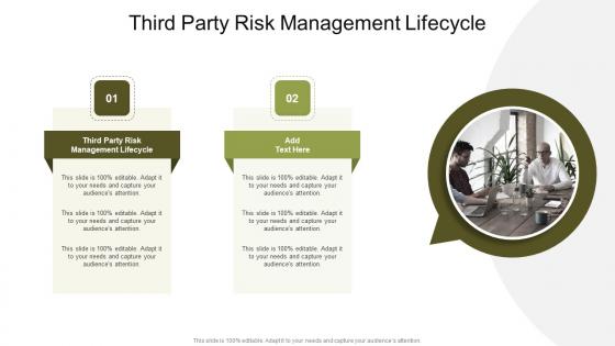 Third Party Risk Management Lifecycle In Powerpoint And Google Slides Cpb