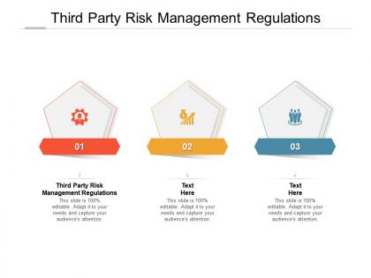 Third party risk management regulations ppt powerpoint presentation outline cpb