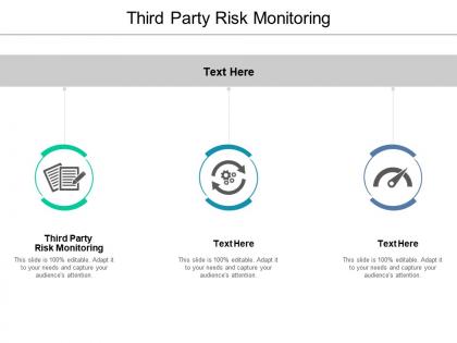 Third party risk monitoring ppt powerpoint presentation layouts examples cpb