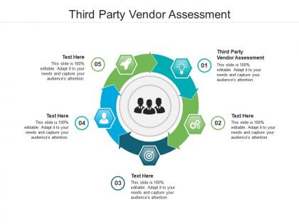 Third party vendor assessment ppt powerpoint presentation portrait cpb