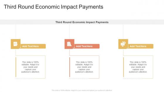 Third Round Economic Impact Payments In Powerpoint And Google Slides Cpb