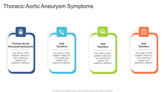 Thoracic Aortic Aneurysm Symptoms In Powerpoint And Google Slides Cpb